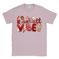 Lilac baseball vibes Classic Tee - MaliasSmallBusiness
