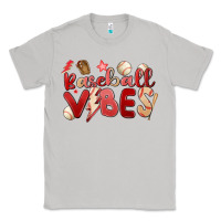 Moon Dust baseball vibes Classic Tee - MaliasSmallBusiness