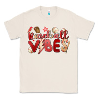Natural baseball vibes Classic Tee - MaliasSmallBusiness