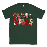 Sports Green baseball vibes Classic Tee - MaliasSmallBusiness
