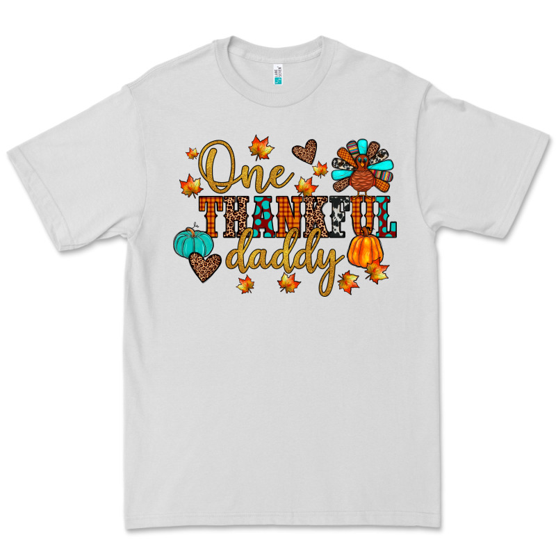 One Thankful Daddy Premium Tee by JahusDesignShop | Teevron