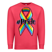 Pride Lgbtq Awareness Ribbon Premium Sweatshirt | Teevron
