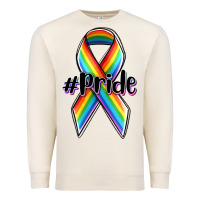 Sandshell pride lgbtq awareness ribbon Premium Sweatshirt - OliviaCreatesArt