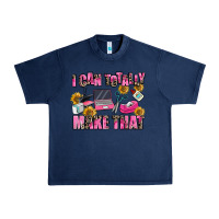 Navy i can totally make that Urban Heavy Tee - MaliasSmallBusiness