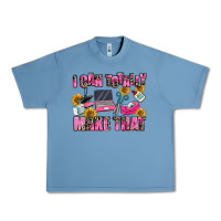 Pebble Blue i can totally make that Urban Heavy Tee - MaliasSmallBusiness