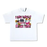 White i can totally make that Urban Heavy Tee - MaliasSmallBusiness