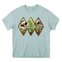 Arona cactus serape cowhide Heavy Core Tee - JahusDesignShop