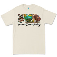 Bone peace love turkey Premium Tee - LillyAllenDesigns