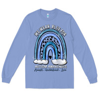 Colony Blue we wear blue for autism awareness accept understan Long Sleeve Tee - Artiststas