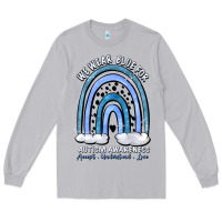 Moon Dust we wear blue for autism awareness accept understan Long Sleeve Tee - Artiststas