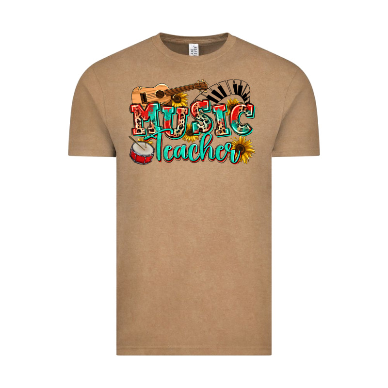 Music Teacher Vintage Tee by NancyCooperArtShop | Teevron
