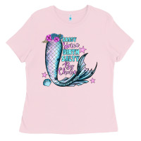 Bubblegum Pink sassy since birth salty by choice Ladies Tee - JahusDesignShop