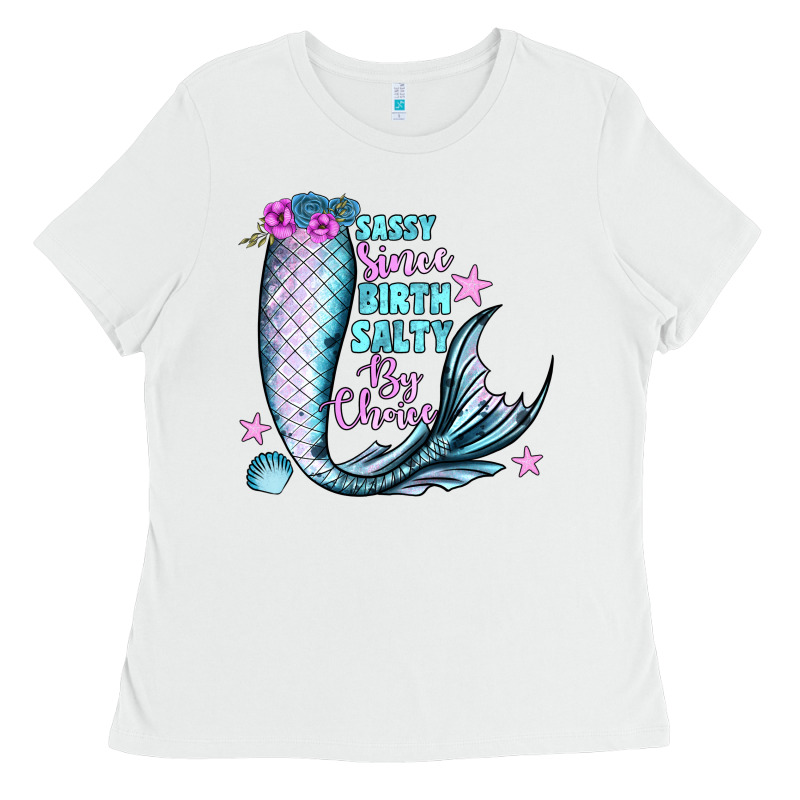 Sassy Since Birth Salty By Choice Ladies Tee by JahusDesignShop | Teevron