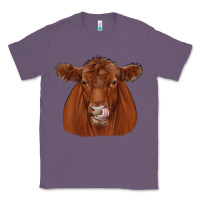 Lavender red angus Classic Tee - JahusDesignShop