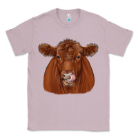 Lilac red angus Classic Tee - JahusDesignShop