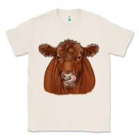 Natural red angus Classic Tee - JahusDesignShop
