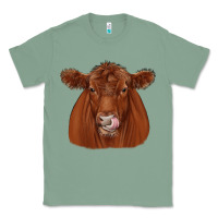 Sage red angus Classic Tee - JahusDesignShop