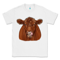 White red angus Classic Tee - JahusDesignShop