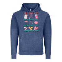 Vintage Denim god says i am nurse Vintage Hoodie - MaliasSmallBusiness