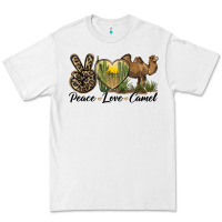 White peace love camel Premium Tee - LillyAllenDesigns