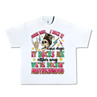 White some days i rock it some days it rocks me Urban Heavy Tee - MaliasSmallBusiness