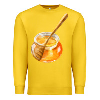 Lemon honeypot and honeydipper fa element Premium Sweatshirt - FaDigitalArtStudio