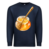 Navy honeypot and honeydipper fa element Premium Sweatshirt - FaDigitalArtStudio
