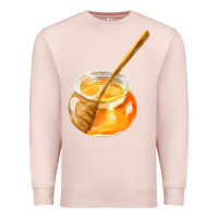 Pale Pink honeypot and honeydipper fa element Premium Sweatshirt - FaDigitalArtStudio