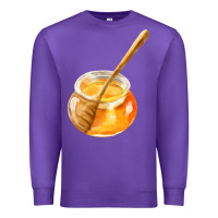Purple honeypot and honeydipper fa element Premium Sweatshirt - FaDigitalArtStudio