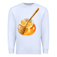 White honeypot and honeydipper fa element Premium Sweatshirt - FaDigitalArtStudio