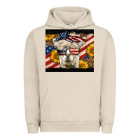 Pigment French Oak Western 4th Of July Lama Urban Hoodie - LillyAllenDesigns