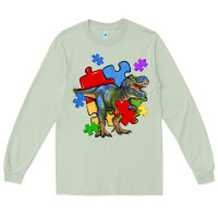 Matcha autism t rex Long Sleeve Tee - Artiststas