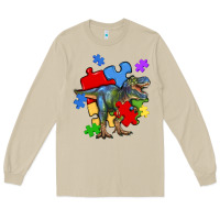 Mushroom autism t rex Long Sleeve Tee - Artiststas