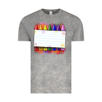 Cloud Rock crayons add your text Vintage Tee - NancyCooperArtShop