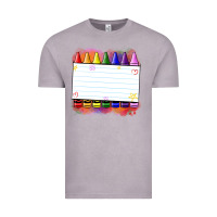 Vintage Zinc crayons add your text Vintage Tee - NancyCooperArtShop
