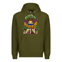 Army Green Nacho average mini Mexico Premium Hoodie - HowdyJamesFarm