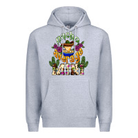 Heather Grey Nacho average mini Mexico Premium Hoodie - HowdyJamesFarm