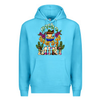 Ocean Blue Nacho average mini Mexico Premium Hoodie - HowdyJamesFarm