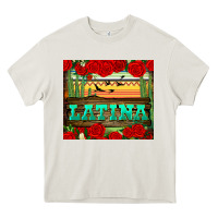 Cream latina tumbler Heavy Core Tee - BundleAndBundleShop