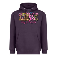 Plum love my soldier olivia Heavyweight Hoodie - OliviaCreatesArt