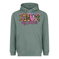 Sage love my soldier olivia Heavyweight Hoodie - OliviaCreatesArt