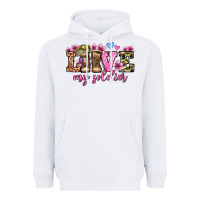 White love my soldier olivia Heavyweight Hoodie - OliviaCreatesArt
