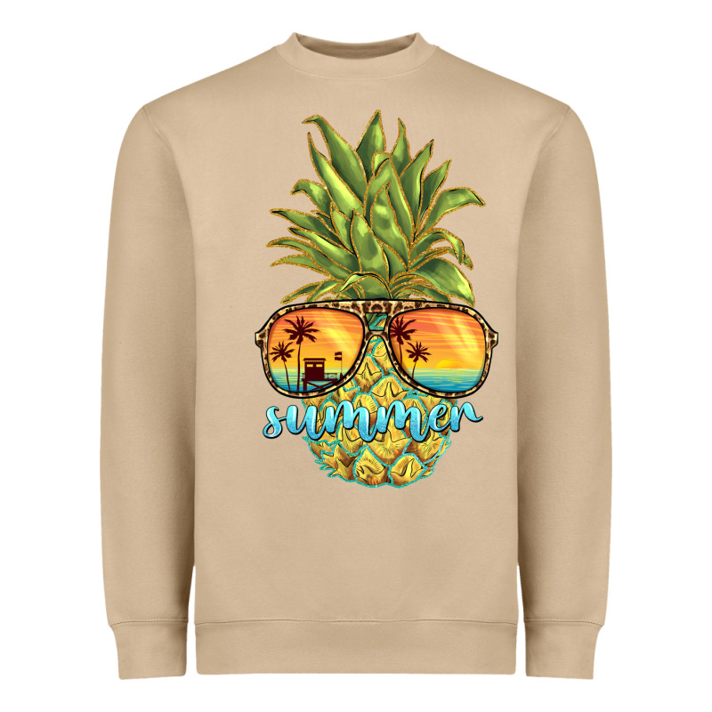 Pineapple Summer Heavyweight Sweatshirt by BarkalooDesign | Teevron