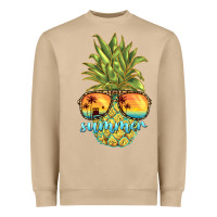 Mushroom pineapple summer Heavyweight Sweatshirt - BarkalooDesign