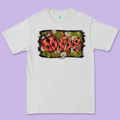 Ladybug One Background Premium Tee Designed By Barkaloodesign