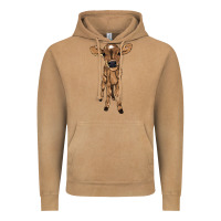 Vintage Camel baby cow Vintage Hoodie - NancyCooperArtShop