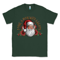 Sports Green i love a man with a bearo Classic Tee - CowhideDigitalArt