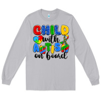 Moon Dust child with autism on board Long Sleeve Tee - Artiststas