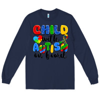 Navy child with autism on board Long Sleeve Tee - Artiststas