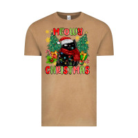 Vintage Camel meowy christmas black cat Vintage Tee - MaliasSmallBusiness